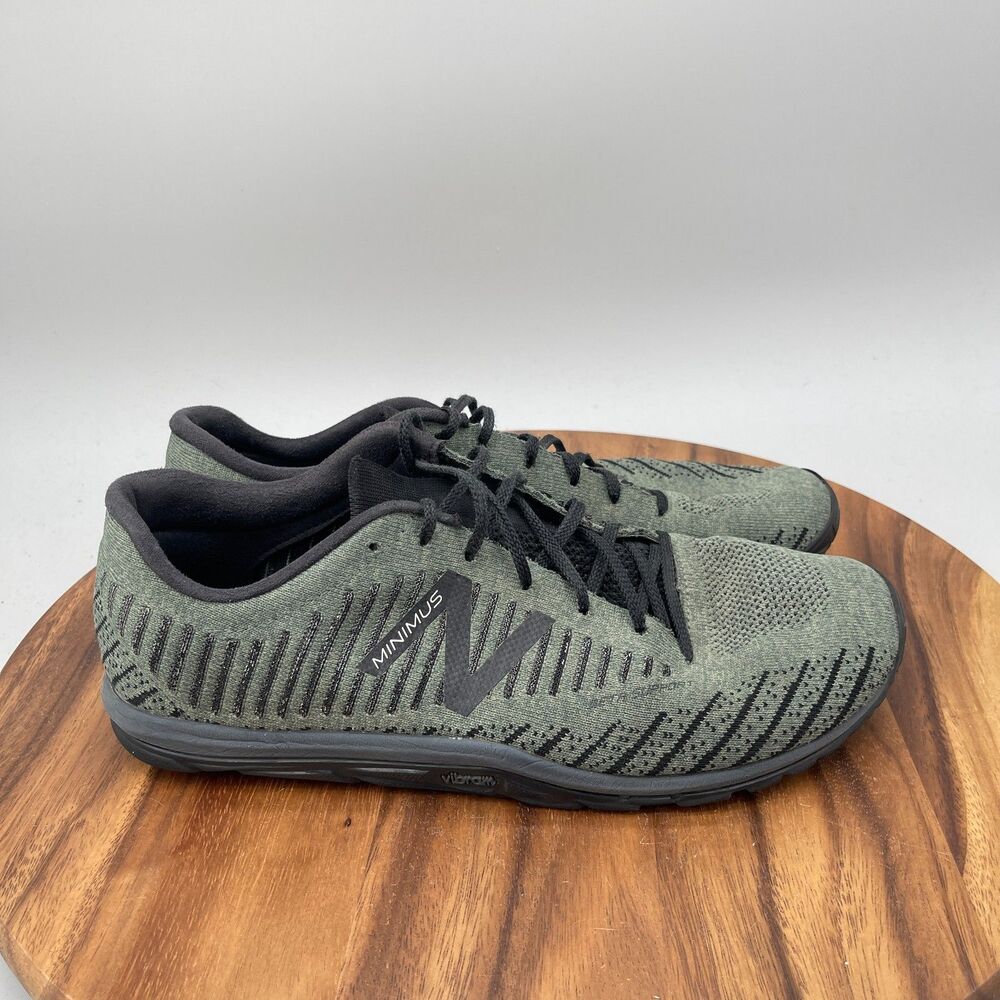 New Balance Minimus 20v7 Shoes Mens Size 12.5 Green Barefoot Vibram Training Gym